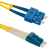 QOLTEC 54031 Qoltec Optic Patchcord SC/UPC-LC/UPC Singlemode 9/125 G652D Duplex 1m kaina