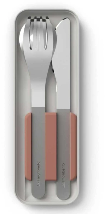 Monbento Slim Box Moka Rosa rožinė