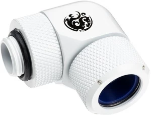 Perėjimas BitsPower Deluxe White Advanced Rotary G1/4" 90-Degree Multi-Link Adapter For OD 14MM