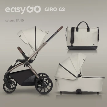 EasyGo Giro G2 Sand Vežimėlis 2 in 1