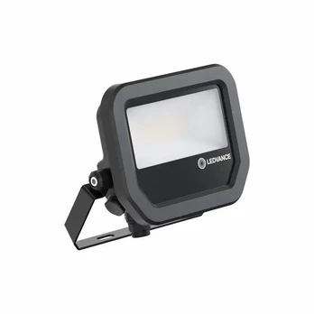 Ledvance 6-8W LED prožektorius FL 10 GEN4, juodas, 4000K, IP66