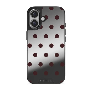 Aqua Mocha - iPhone 16 Case, Elite Mirror Dark (MagSafe) / Gunmetal