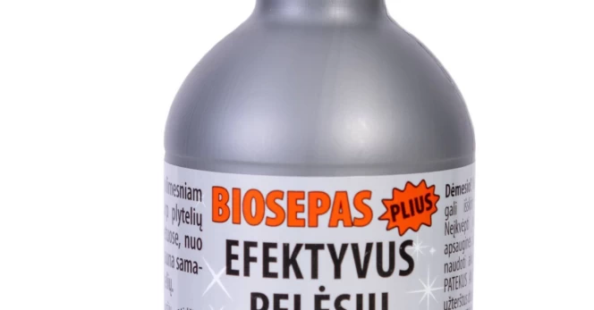 Efektyvus pelėsių valiklis BIOSEPAS PLIUS, 0,3l