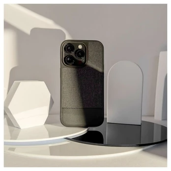 iLike Apple iPhone 14 Pro plastikinis odinis galinis dangtelis pilkas