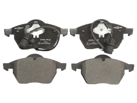 DELPHI LP0784 Brake pad set