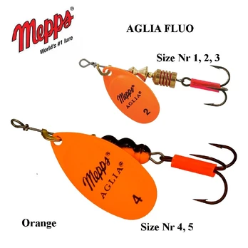 Blizgė Mepps Aglia Fluo Orange 7 g