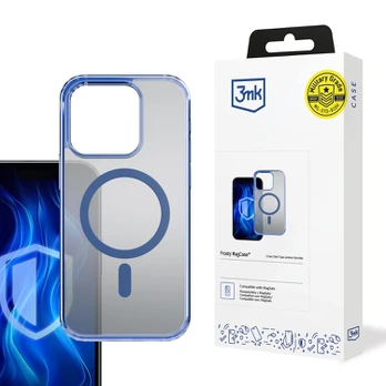 3MK Frosty MagCase iPhone 16 Pro mėlyna/mėlynas