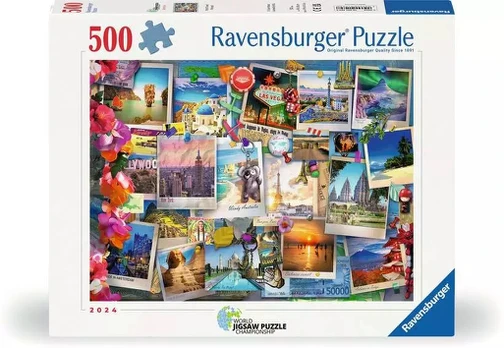 Dėlionė Ravensburger Puzzle 500 pc Postcards