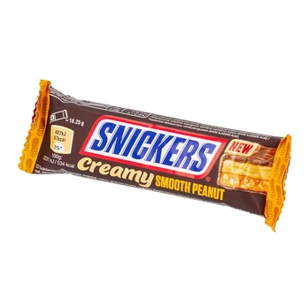 Batonėlis SNICKERS CREAMY PEANUT BUTTER, 36,5 g