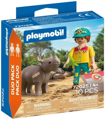 PLAYMOBIL Reindžeris ir raganosis 72025