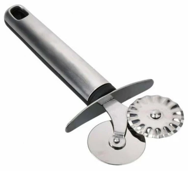 Tešlos pjaustyklė Masterclass, 8.5 cm, sidabro