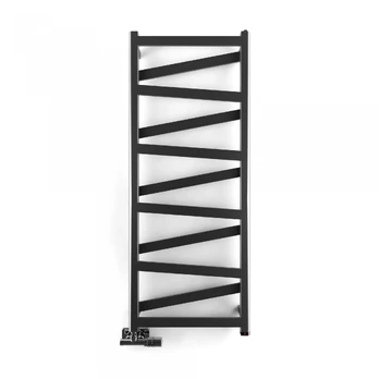 Rankšluosčių džiovintuvas Terma VIPERA 123x40 cm, juodas
