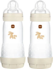 MAM - Easy Start Anti-Colic Bottle - Neutral - 320 ml 2p kaina