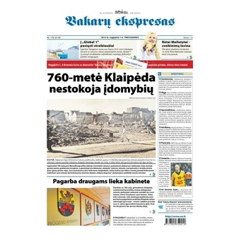Laikraštis VAKARŲ EKSPRESAS