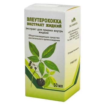 Eleuterokokų skystasis ekstraktas, 50 ml