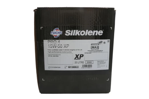 Alyva keturtakčiams varikliams SILKOLENE PRO 4 (20L) SAE 15W50 sintetinis PRO 4 15W50 - XP 20L CUBE