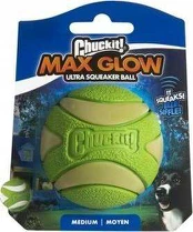 Chuckit! Chuckit! Max Glow Ultra Squeaker Ball Medium [43142]