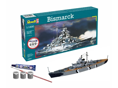 Revell Pradedančiųjų rinkinys – Bismarck