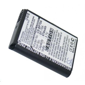 Akumuliatorius Cameron Sino Akumuliatorius Bateria Typu Bp-70a Slb-70a Do Samsung / Cs-bp70a