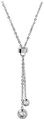 Troli Steel necklace with crystals