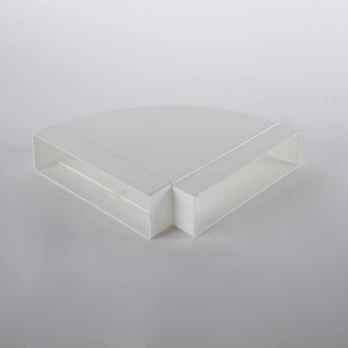Horizontali ortakio alkūnė Elica 90°, 218x55 mm