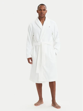 Tommy Hilfiger Chalatas UM0UM03725 Balta