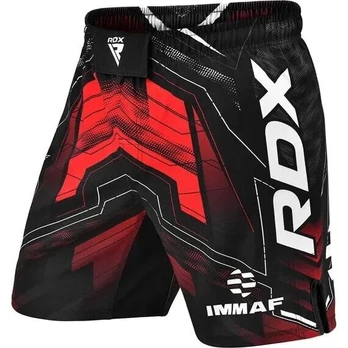 MMA šortai RDX, raudoni