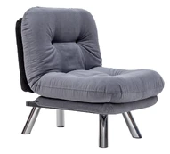 Vienvietė sofa-lova Misa Small Solo-Grey Pilka kaina