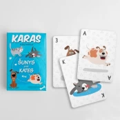 Kortų žaidimas „Karas“ kaina