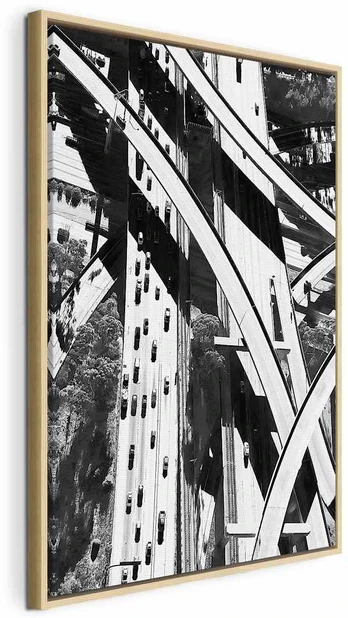Artgeist Paveikslas - City Geometry (1 Part) Vertical