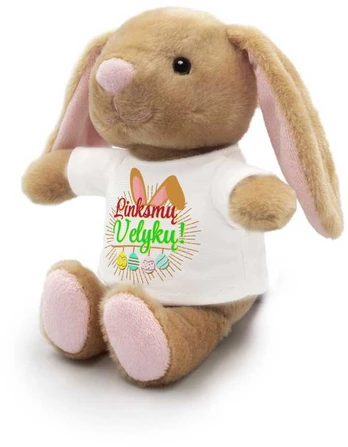 Pliušinis zuikutis "Binky - Linksmų Velykų!" (18 cm)