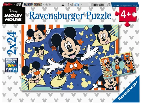 Dėlionė Ravensburger Mickey Mouse, 18 cm x 26 cm