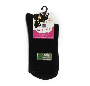 Bisoks Zeķes siev. klfavorite 22181 melna 39-42