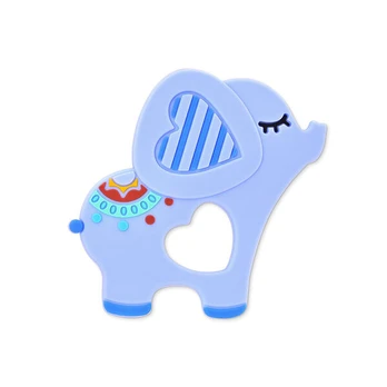 Kramtukas Lorelli Elefant, 3 mėn+, blue/mėlynas
