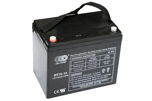 OUTDO (HUAWEI) 12V 75Ah AGM VRLA akumuliatorius