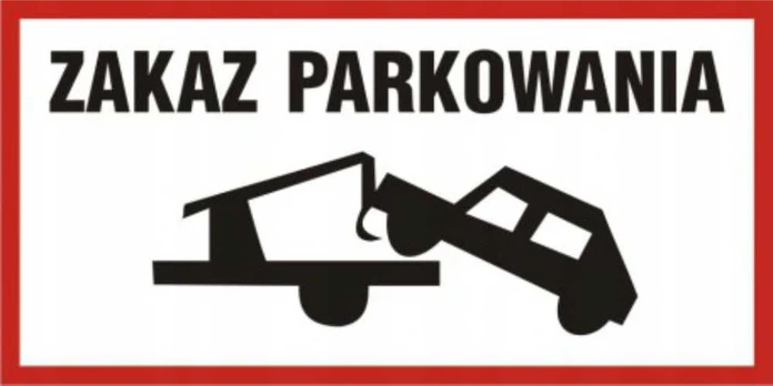 PROCERA TDC ženklas, stovėjimo aikštelė draudžiama