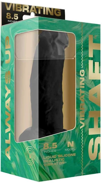 SHAFT Vibracinis modelis N 8.5 colio juodas