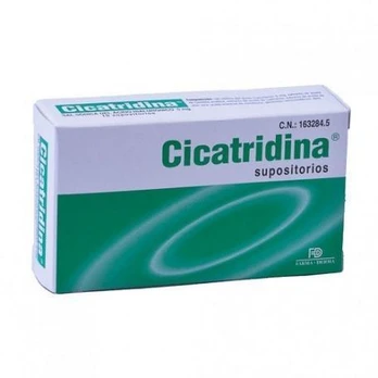 Cicatridina žvakutės nuo hemorojaus 5 mg