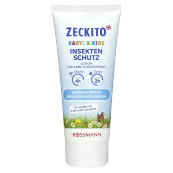 „Rossmann“, „Zeckito“, „Protection“, kūno losjonas, 100 ml *bandomasis