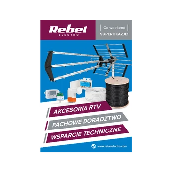 Plakat Rebel Electro - Akcesoria RTV