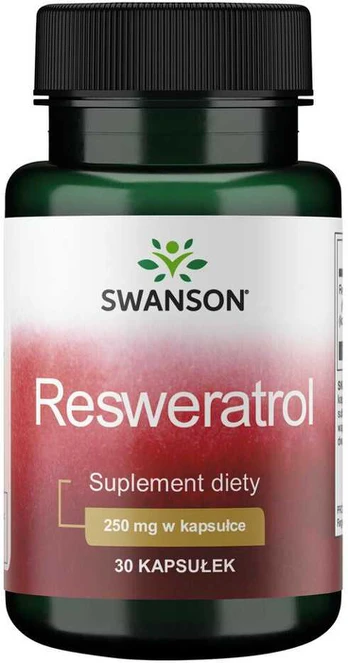 Swanson RESVERATROLIS 250 mg – 30 kapsulių