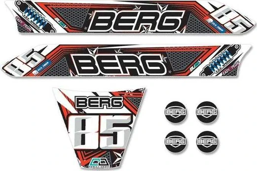 Berg Buzzy - Sticker set Nitro
