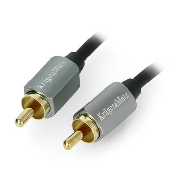 Kruger & Matz RCA - RCA kabelis 1.8m