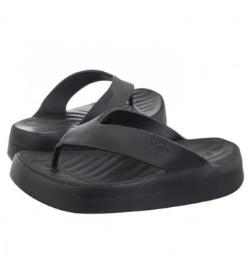 Crocs Getaway Platform Flip Black 209410-001 (CR308-a) bateliai