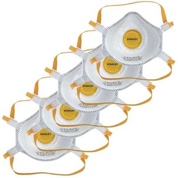 Stanley maski ochronne su zaworem ffp3, 5 vnt. stanley