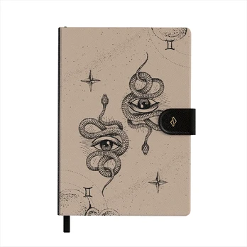 Gemini - Notebook, A5 (14.8 x 21cm) / Lined / Beige