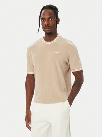 Guess Marškinėliai 184033 Balta Classic Fit