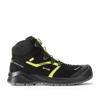 Apsauginiai batai Scatto BOA Resolute, juoda/geltona S3 ESD 46, Sixton Peak