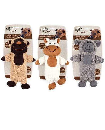AFP Lambswool Cuddle Crackler žaislas šunims, 27.5 cm