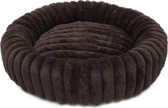Nordic Paws - Ripple Comfort Dog Bed - Espresso - L